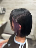 グランヘアー 神居店(GRAN HAIR)&nbsp;イヤリングカラー＋ボブ