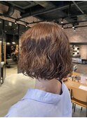 20代30代簡単オシャレ！ニュアンスボブパーマ