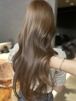 ペレ 原宿(PELE)&nbsp;ダークパープルナチュラルショート夏のヘアアレンジ原宿