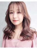 キングスベリー(Hair Relaxation King's Berry)&nbsp;シースルーバング×大人かわいいウェーブヘア10.13