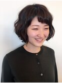 【アズワンクミノキ】外ハネショートボブ