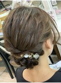お呼ばれヘアセット