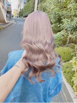 ワンズミラー 原宿(ONE'S MIRROR) 暖色系カラー☆ペールカラー☆ミルクティーブロンド☆