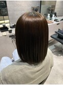 ツヤツヤにまとまる縮毛矯正