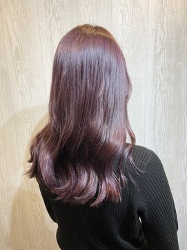 テーラヘアー 南行徳店(TELA HAIR) 韓国風＊ラベンダーピンクカラー