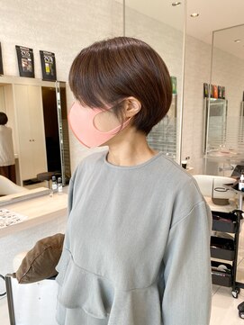 ケンジ 洋光台(KENJE) 小くびれ丸みショートstyle by 田爪【洋光台美容室】