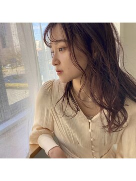 キャピタル(CAPITAL) ピンクブラウン×ミディアムロング