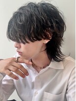 ロンド クラン 岡崎(Lond Clan)&nbsp;色気出るミディアムウルフパーマ