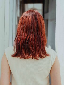 ヘアアンドリラクゼーション シャッセ(Hair&Relaxation SASE) 秋っぽおれんじレッド