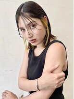 ココ 本八幡(KOKO)&nbsp;黒髪クラゲヘアーオリーブグレー小顔ココアベージュミディアム