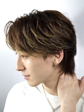 プレミアムバーバー 原宿店(PREMIUM BARBER produce by HIRO GINZA) 波巻き/マッシュパーマ/ウルフ/フェード/束感