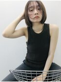 【切りっぱなしボブ】