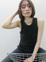 【切りっぱなしボブ】