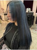 【Barouche/中島綾子】　コントラストカラー　ロング　堀江