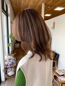 アパートメントヘアー 髪質改善ヘアカラーコース/髪質改善/ヘアカラー/トリートメント