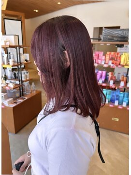 サラビューティーサイト 志免店(SARA Beauty Sight) 【志免】ブリーチ無しカラー/ボルドールビー☆山之内