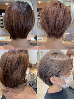 フーチー クーチー アマティー 豊中店(FUCHI KUCHI amati)の写真/【大人女性から高支持】似合わせならFUCHI KUCHI◇骨格に合わせた高技術なカットで小顔に見せる効果も◎