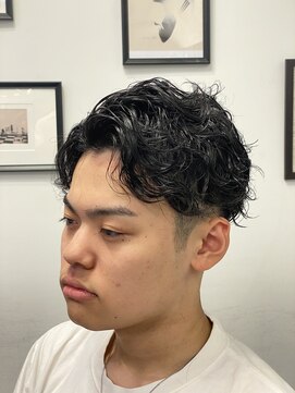 スカイシープレイス 錦糸町 ソフトツイスパ[錦糸町/理容室/メンズ/パーマ/メンズパーマ]