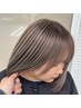 【カラーリスト加藤指名限定】脱白髪染め、白髪ぼかし+メテオトリートメント