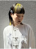 【mai】point yellow  ポイントカラー/ インナーカラー