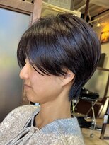 ハピネス クローバー 学園前店(Happiness CLOVER)&nbsp;☆イメチェン大人かわいい★ショートボブ/白髪ぼかし/ハイライト