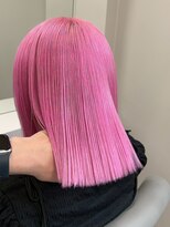 ベレーザ 渋谷(BELEZA)&nbsp;13827ニュアンスカラーブリーチデザインネオンカラーピンク