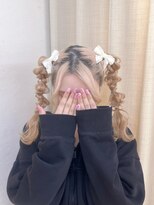 ソノ(sono)&nbsp;ツインヘア　推し活ヘア　編みおろし