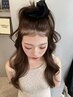 【指名限定】チャンモリパーマ＋産毛カット＋カラー
