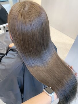 ペレ アネックス 大阪梅田茶屋町店(PELE ANNEX) くびれヘア/アプリコットオレンジ/ハイライトカラー/梅田