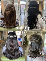 ニコ(Nico)&nbsp;お呼ばれハーフアップヘア