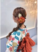 サイド編み下ろし