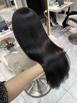 ロンドルピナス 小倉(Lond Lupinus) ミディアムヘア暗めカラー/デザインカラー/フェイスフレーミング