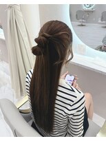クラン 北新地店(Clan)&nbsp;カチモリハーフアップ/北新地ヘアセット