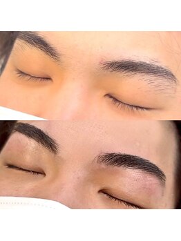 顔の印象は70％眉毛で決まる！メンズデザインを熟知したスタイリストによる眉毛デザインが成田で出来る☆