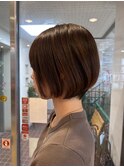 丸みショートボブ！