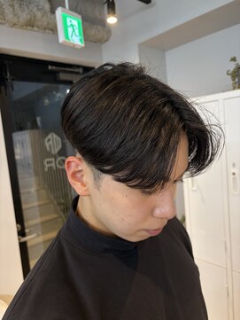 ショートセンターパート