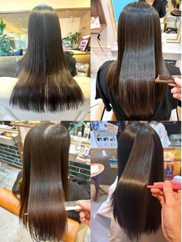 ジャム オードリー(Jam Audrey)の写真/【髪質改善！毛先までうるツヤ】プレミアトリートメント(TR)：５段階式×ケアプロ(超音波浸透アイロン)