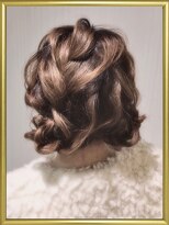 エヌ(N) ルーズなツインお団子アップ☆