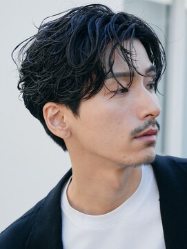 フィフスパーク(fifth PARK) 渋谷シャドウパーマ無造作ルーズパーマ緩めメンズカット色気束感