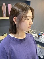 ラミエバイメルト 下北沢(lamie by melt) 花田インナーカラーボブ似合わせカットミディアムレイヤー下北沢