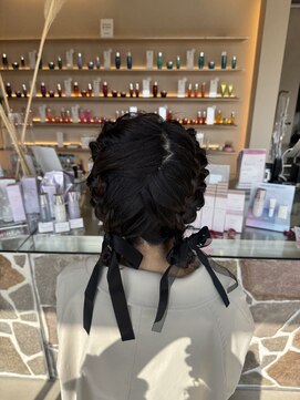 アチーブティルスマートサロン 豊川末広通店(achieve till Smart Salon) #ツインアレンジ