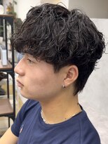 ナム 錦糸町(NAM)&nbsp;MEN’S/リバースセンターパート/ニュアンスパーマ/錦糸町