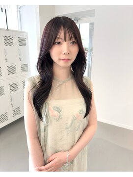 ビジョン オールヘアー(VISION:ALL HAIR) 【岡山駅】艶カラー×レイヤーカットで垢抜け韓国ヘア