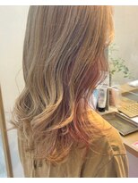 ロッカ(ROCCA)&nbsp;イメチェン抜け感ミルクティーベージュロング