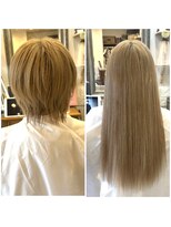 ヘアーサロン ポラリス(POLARIS) 【ゼロエクステ】長さだし