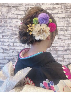 ノアフライ(NOAH FLY) ♪和装ヘアーゆるカワイイヘアアレンジ♪
