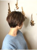 ショート×コントラストハイライト