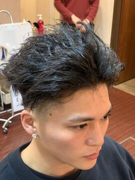 ディスパッチヘアー 甲子園店(DISPATCH HAIR) スキンフェード×ソフトツイスト