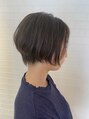 アグ ヘアー フェイム ららパーク天童店(Agu hair fame) レザーを使った柔らかいショートスタイル