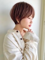 ミチオ ノザワ ヘアサロン ギンザ(Michio Nozawa HAIR SALON Ginza)&nbsp;似合わせカット×耳かけひし形ショート【瀧上丈司】